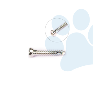 RVS corticale botschroeven 1,5/2,0/2,4/2,7/3,5 mm voor veterinaire orthopedische chirurgie en fractuurfixatie implantaten - Product Image 1