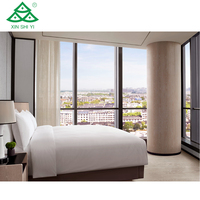 Ensemble de mobilier The Ritz-Carlton cinq étoiles pour hôtel Ensemble personnalisé pour chambre d'hôtel avec salle de bain