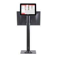 Caja Registradora Vertical de Doble Pantalla Directo de Fábrica, Sistema de Terminal Punto de Venta Todo en Uno con Pantalla Táctil de 15.6 Pulgadas para Supermercado
