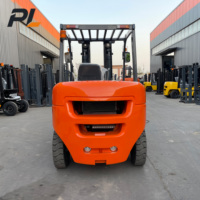 Chariot élévateur diesel PL 5 tonnes, usage intensif, certifié EPA Tier 4, pour travaux de construction en extérieur et utilisation portuaire