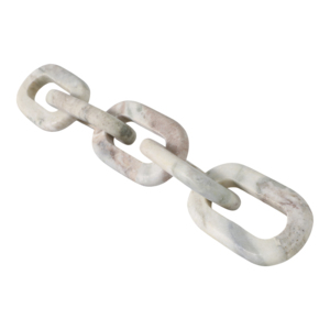 Scultura a catena in travertino per decorazioni da bagno, mensola, tavolino da caffè, soggiorno, ufficio. - Product Image 2