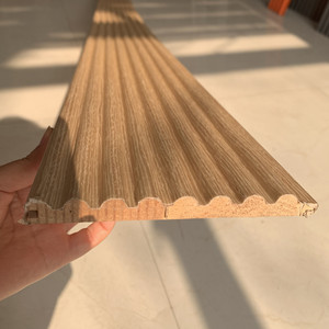 Panneau de Grillage Décoratif pour Mur et Plafond Intérieur en Bois avec Base en Bois <span class=keywords><strong>Lamellé</strong></span>-<span class=keywords><strong>Collé</strong></span> à Jointures à Doigts - Product Image 3