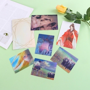 Carta Lenticolare Personalizzata in PVC con Stampa a Colori, Carta con Stampa Lenticolare 3D Personalizzata, Carta Fotografica con Effetto Flip 3D - Product Image 2