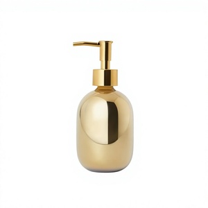 Precio barato Dispensador de jabón líquido Aspecto elegante Accesorios de baño Dispensador de lavado de manos hecho a mano de alta calidad Color dorado - Product Image 1