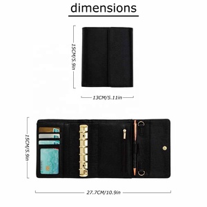 Carpeta <span class=keywords><strong>de</strong></span> Anillas Yihe A7, Nueva y Más Vendida, <span class=keywords><strong>de</strong></span> Cuero Vegano PU con Diseño <span class=keywords><strong>de</strong></span> Lagarto, 6 Anillas Doradas, con Papel <span class=keywords><strong>de</strong></span> Recambio y Hoja Suelta Disponible - Product Image 3