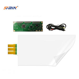 कैपेसिटिव टच इंटरैक्टिव फॉइल 3 डी होलोग्राफिक प्रक्षेपण स्क्रीन फिल्म व्यापार के लिए त्वरित वितरण सर्वोत्तम मूल्य 1.524 चौड़ाई - Product Image 3