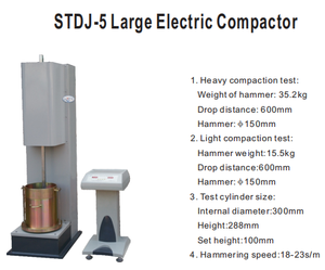 Compactador de Solo Elétrico Grande STDJ-5, Máquina de Teste de Compactação CBR - Product Image 3