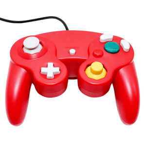 Controlador con Cable para GameCube NGC, Gamepad de Uno o Tres Botones, en Colores Azul, Negro, Blanco y Plateado para Consola NGC - Product Image 5