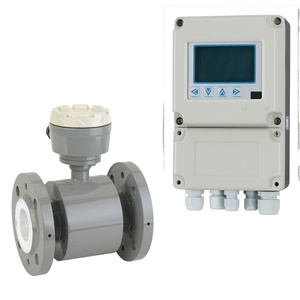 เครื่องวัดการไหลของน้ำแบบดิจิตอลแม่เหล็กชนิดรีโมท ราคาสูง ค่า EMF ต่ำ ได้มาตรฐาน ISO9001 - Product Image 2