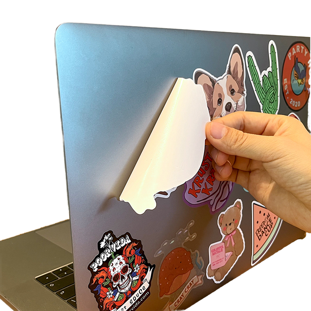 Factory Price Custom Die Cut Adhesive Vinyl Stickers with UV Printing Waterproof Cartoon LOGO Labels for Promotion Gift & Craft