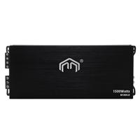 Amplificateur de puissance audio pour voiture Shark Class D M-1800.D RMS 1500Wrms Impédance 1 Ohm Mono avec crossovers pour Abarth 500 2010-2016