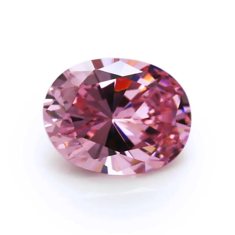 Redleaf Gems 1CT 2CT CVD Diamond Price IGI Certified Loose pink VVS Synthetic Lab Grown Diamond oval