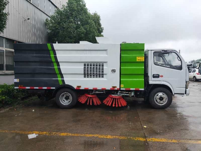 Famous Brand Dongfeng 8 Cbm Vacuum Road Sweeper Street Cleaning Truck ...