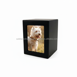Urne funéraire en bois pour cendres d'animaux de compagnie Urnes funéraires en bois pour cendres de chat et de chien Urnes en palissandre à bas prix - Product Image 1
