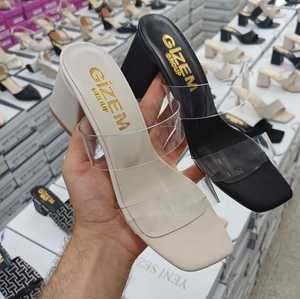 Sandalias de Mujer para Uso Diario, Transparentes, con Plataforma de 5 CM, Tallas 36-40, Hechas en Turquía - Product Image 2