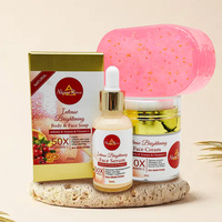 Produits de beauté, cosmétiques véganes, soin de la peau à la tomate, éclaircissement et blanchiment de la peau, élimination des taches brunes, ensemble de soin du visage à la tomate