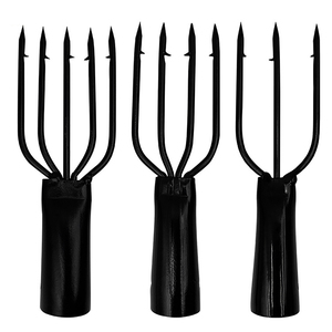 <span class=keywords><strong>Harpon</strong></span> de pêche en acier à ressort à 3, 4 ou 5 dents, tête de lance à ardillon pour la pêche sous glace, vente en <span class=keywords><strong>gros</strong></span> - Product Image 2