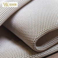 Tejido de malla espaciadora 3D de poliéster 100% de punto por urdimbre, impermeable y transpirable, para la parte superior de la lengüeta de calzado deportivo casual para exteriores, al por mayor