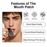 Bandes buccales Anthrive pour un sommeil sans douleur, qualité médicale, logo personnalisé, parfumées, anti-ronflement pour les personnes qui respirent par la bouche
