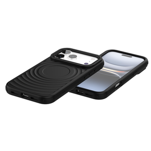 Singstar prix usine Fundas Para étui celulaire pour iphone 17 air luxe texture d'<span class=keywords><strong>onde</strong></span> magnétique huile de pulvérisation étuis de téléphone <span class=keywords><strong>portable</strong></span> - Product Image 3