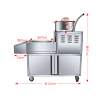 Meilleure vente fournisseur chinois mélangeur de pop-corn industriel de haute qualité machine à pop-corn sucré