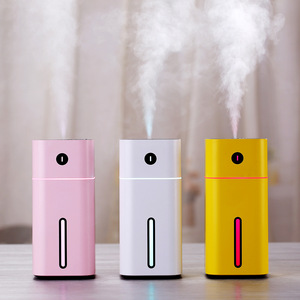 Mini humidificador ultrasónico USB de 180ml, purificador de aire portátil, difusor de aromaterapia, aceite esencial, para coche, oficina, luz nocturna de 7 colores - Product Image 1