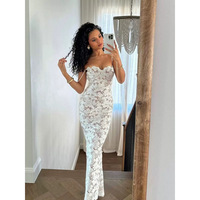 Robe en dentelle de luxe délicate |   Robe élégante de mondaine