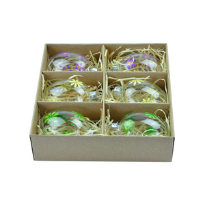 <span class=keywords><strong>Uova</strong></span> di Pasqua in Vetro Trasparente per Regali Pasquali, Ornamenti Pasquali in Vetro Soffiato con <span class=keywords><strong>Disegni</strong></span>, Decorazioni all'Ingrosso - Product Image 1