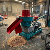 Presse à granulés de bois à matrice annulaire de 22 kW, 300-500 kg/h, pour la production de granulés de biomasse à partir de sciure de bois, destinée aux combustibles biomasse