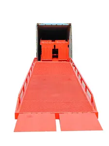 Portable Steel Mobile Car Truck Container Loading Dock Ramp For Trailers And Lift Tables In Yard Ramps