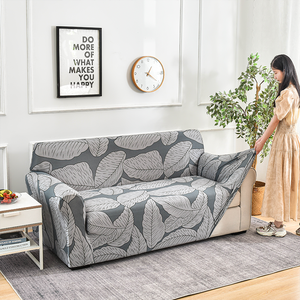 Funda de Sofá Lavable de Alta Elasticidad, Personalizable, Universal, Antipolvo, Fácil de Instalar, con Patrón Geométrico Teñido Liso - Product Image 3