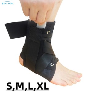 Penyangga Pergelangan Kaki Sepak Bola Anti-Selip Model Terbaru dengan Tali Pengikat, Kompresi untuk Pencegahan Keseleo, Perlindungan Olahraga - Product Image 4