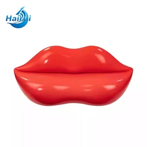 Canapé d'attente incurvé en FRP, style salon <span class=keywords><strong>de</strong></span> beauté, sculpture créative nordique Lèvres Rouges, pour salon <span class=keywords><strong>de</strong></span> <span class=keywords><strong>réception</strong></span> et <span class=keywords><strong>de</strong></span> loisirs - Product Image 6