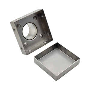 Desagüe de Ducha Cuadrado de Acero Inoxidable 316 de 4 Pulgadas con Rejilla Invisible para Inserción de Azulejos, Acabado Cepillado, para Baño - Product Image 4