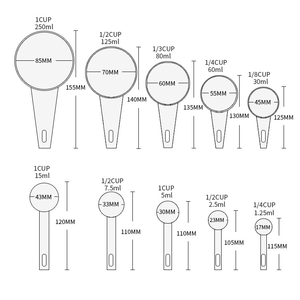 Cuchara Medidora de Plástico Negro con Mango Largo y Logotipo Personalizado, Fabricada con Bambú y PLA, Ecológica y Biodegradable, para Café - Product Image 6