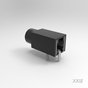 Connecteur XKB PJ-218A2 Prise jack stéréo 2,5 mm traversante 30V 500mA ROHS pour équipement audio PCB - Product Image 3