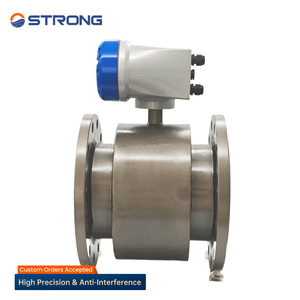 大型サイズDN800センサーを備えた産業用電磁流量計、水と油の測定用ステンレス鋼構造 - Product Image 5