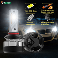 G-View Wholesale Nouvelles innovations G12W 9012 360 ° réglable Canbus Ready haute performance 130w LED Kit de mise à niveau des phares