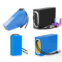 Batterie lithium-ion personnalisable pour vélo électrique, scooter, 72v 60v 52v 48v 36v 24v, pack de cellules 18650/21700