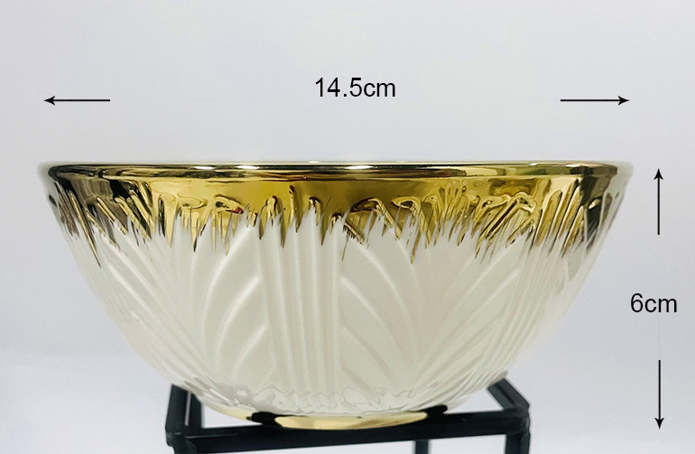 Tazón blanco de 5.8 pulgadas
