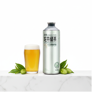Cerveza Artesanal Kingstar Longjing con Hierbas y Especias Chinas, Lata y Botella de 1L, para Fiestas, Restaurantes, Bares y Hoteles, 4.1% ABV - Product Image 4