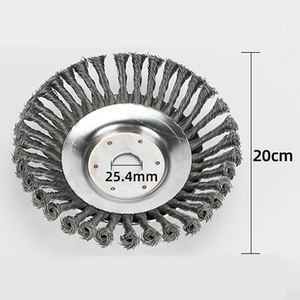 6 "8" 10 "disque de fil de tondeuse à gazon fil torsadé roue de désherbage brosse tondeuse à gazon <span class=keywords><strong>universelle</strong></span> tête de coupe de gazon accessoires de coupe de mauvaises herbes - Product Image 2