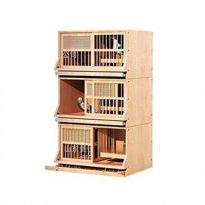 Saifei Jaula de Cría Rectangular para <span class=keywords><strong>Palomas</strong></span>, Nido Combinado, Envío Gratis, Jaula Grande de Madera para Exteriores, Anti-Escape, para Jardín - Product Image 1