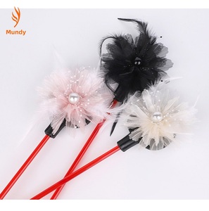 Producto de Restricción Sexual SM para Parejas: Varita Estimuladora de <span class=keywords><strong>Plumas</strong></span> para Coqueteo, Flogger y Estimulador de Picor - Product Image 5