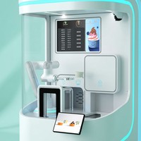 Máquina de helado suave Gseice, robot expendedor de helados, máquina expendedora de dulces, máquina de gelato con pasteurizador