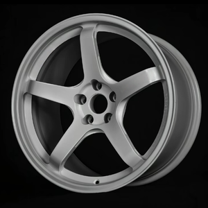 Nouvelles jantes en alliage d'aluminium forgées légères haute performance à 5 branches chromées profondes, 17-22 pouces, compatibles avec BMW, Toyota - Product Image 2