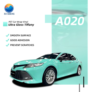 1.52*18m PET Ultra Gloss colore ciano decorazione autoadesiva rotolo pellicola Car Wrap vinile Car Wrapping <span class=keywords><strong>Film</strong></span> - Product Image 2