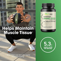 Comprimés d'acides aminés 160 unités Nutrition fitness Endurance Force Soutien Logo personnalisé OEM ODM Fournisseur en gros