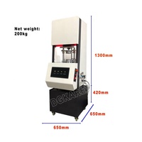 Viscosímetro Mooney ISO667, Máquina de Prueba de Viscosidad del Caucho, Probador de Tiempo de Oxidación del Caucho de Laboratorio