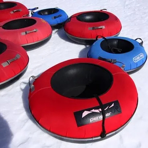 Tube à neige commercial rond <span class=keywords><strong>gonflable</strong></span> pour toboggan de neige, <span class=keywords><strong>luge</strong></span> pour toboggan sec et toboggan arc-en-ciel - Product Image 1